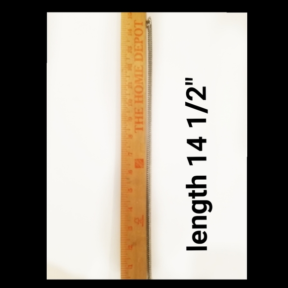 Owl Necklace Silver Plated 14 1/2" Length - Picture 7 of 8